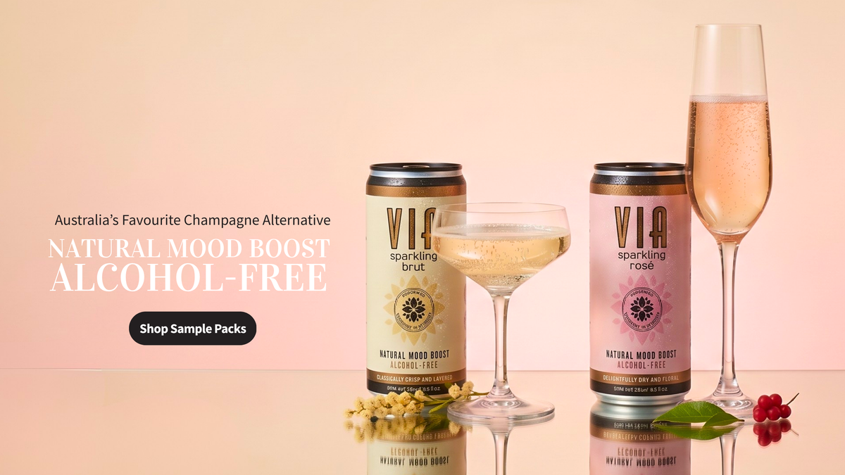 VIA DRINKS Natural Mood Boost, Alcohol-free